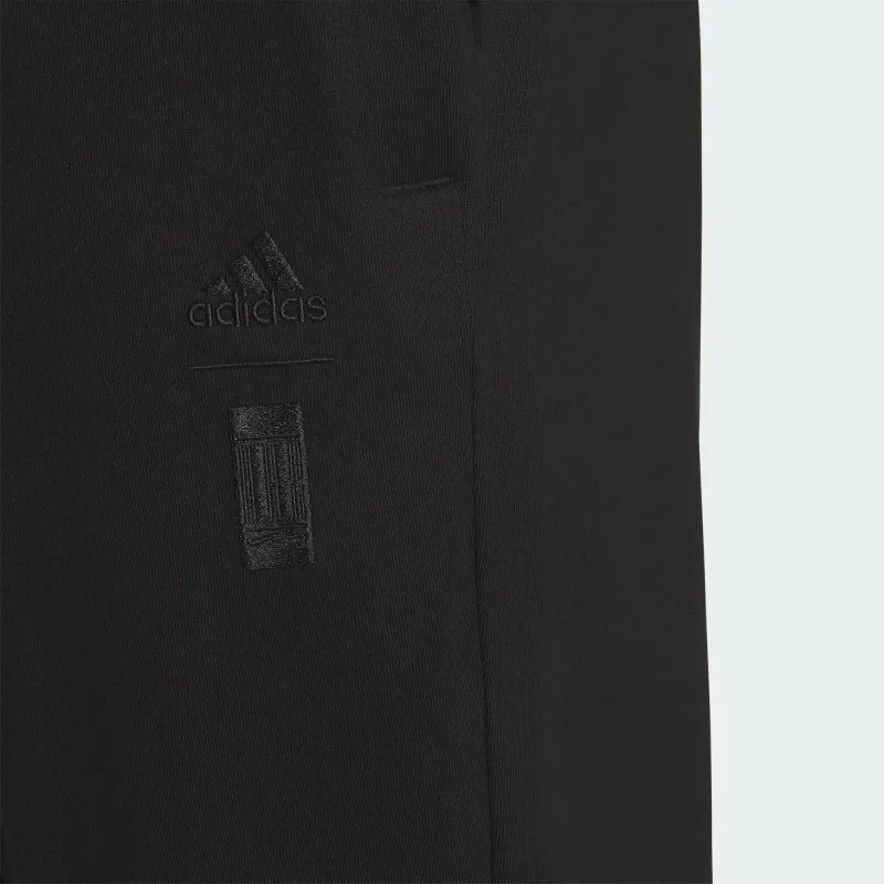 Adidas Wuji Series Wuji Lightweight Knit Pants Knitted Sports Pants Men's Black-5