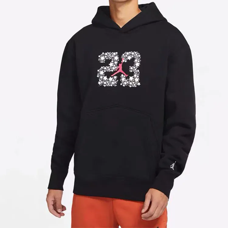 Jordan Sweatshirt Men's Black Shopping Bag Included-2