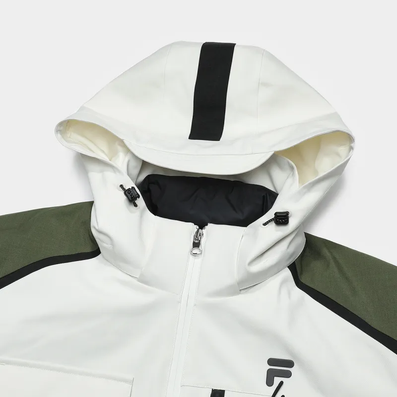 FILA FUSION URBAN TECH Down Jackets Men Light Mist Gray-5