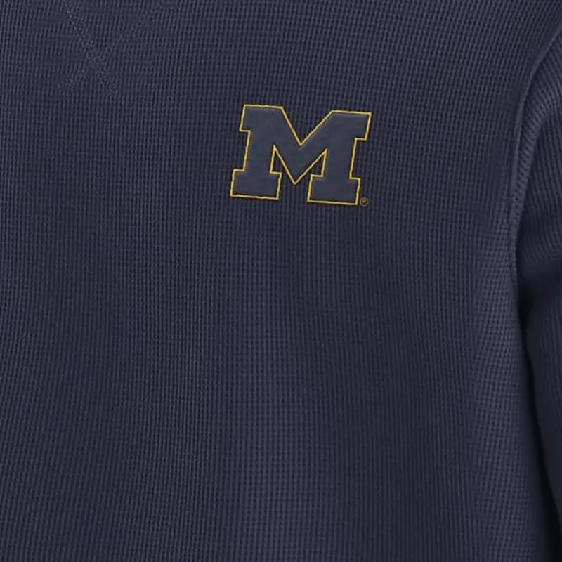 Jordan Michigan Wolverines Sideline Coach Men's Jordan College Long Sleeve Top-2