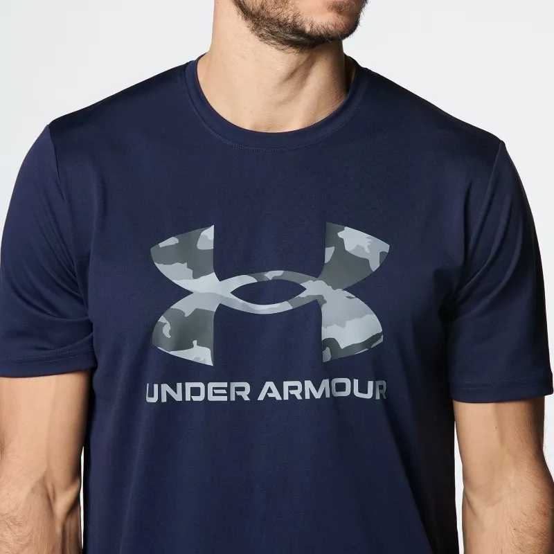 Under Armour UA Tech T Shirt Men's Marine Blue-3
