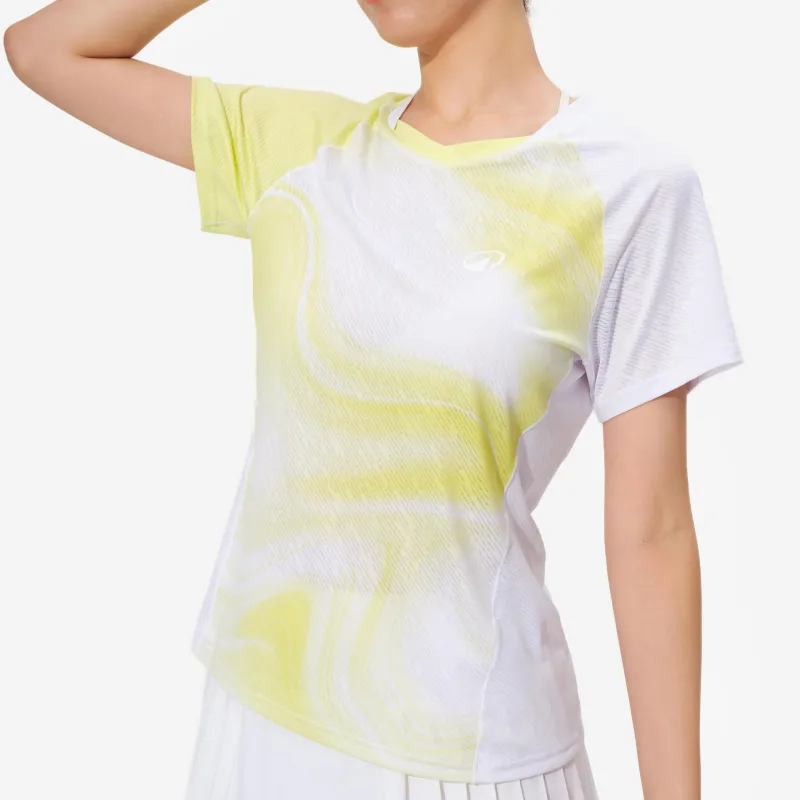 DECATHLON Raglan Sleeve T Shirt Women's Lime Green-3