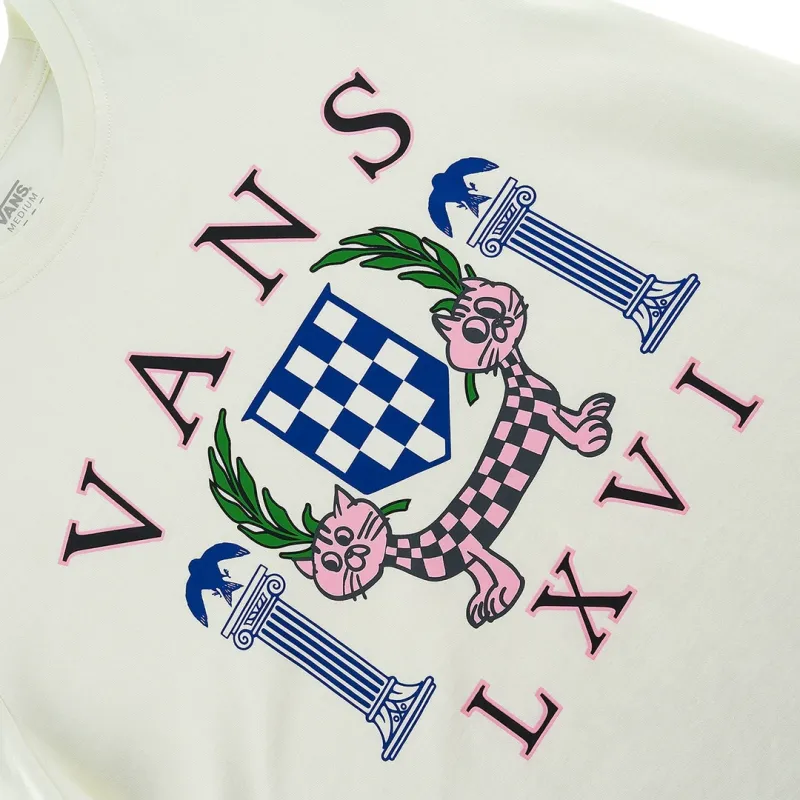 Vans T Shirts Women's Ecru-2