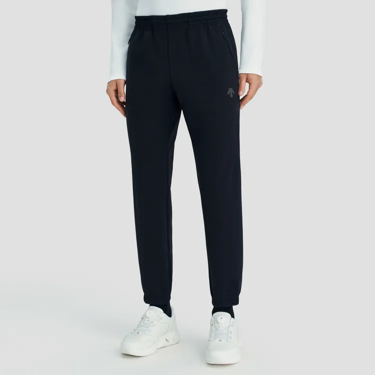 DESCENTE TRAINING Knitted Sweatpants Men's Black-2