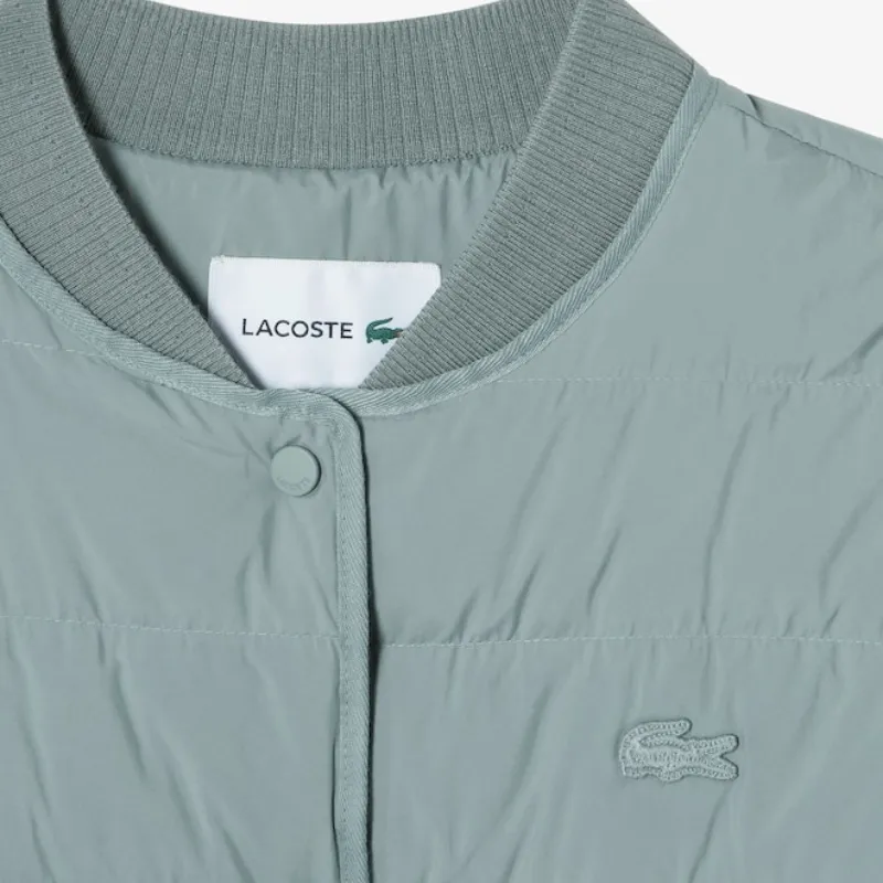 LACOSTE Down Jacket Women's Light Green-2