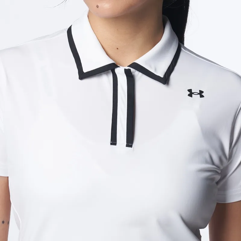 Under Armour Polo Shirt Women's White-3