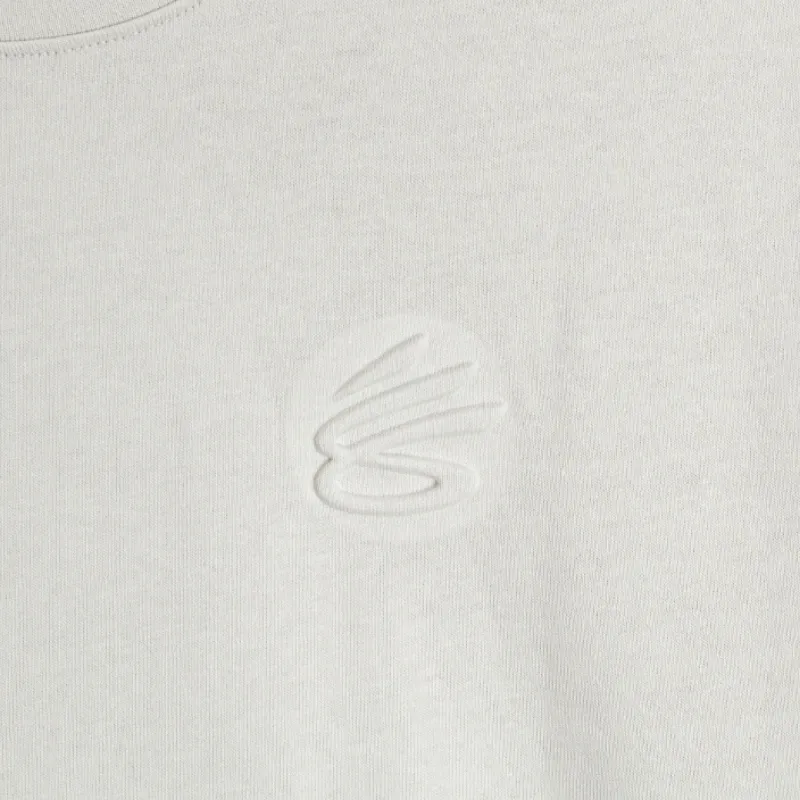 Under Armour Curry Set-in Sleeve T-Shirt Men's Clay White-2