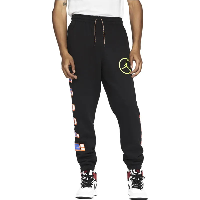 Jordan Sport DNA Knitted Sweatpants Men's Black-4