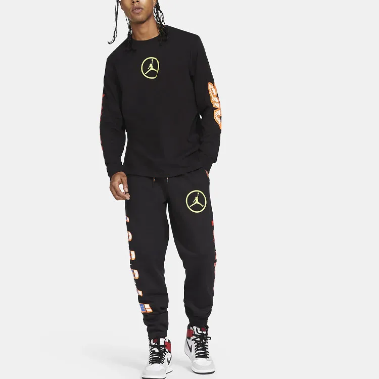 Jordan Sport DNA Knitted Sweatpants Men's Black-3