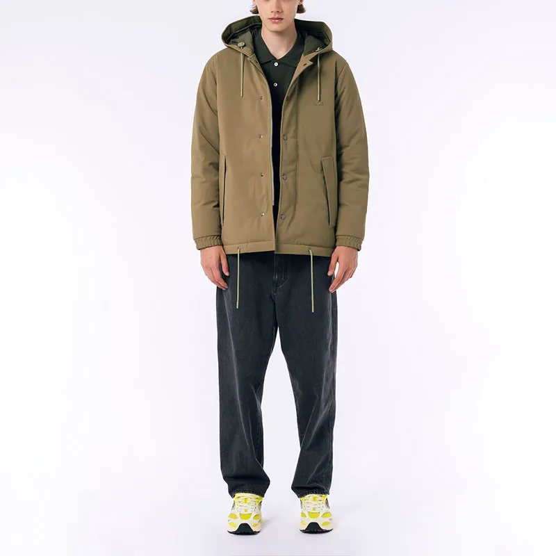 LACOSTE Down Jacket Men's Brown-2