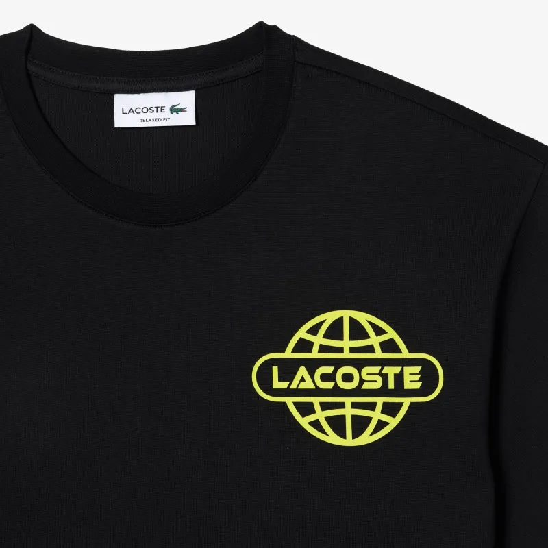 LACOSTE T Shirts Men Black 031-3