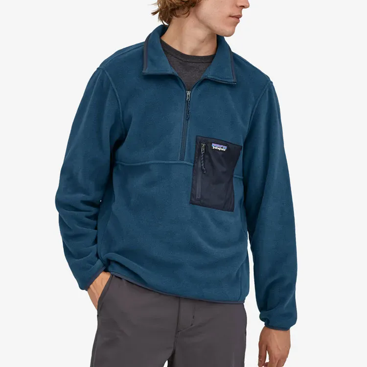 Patagonia Sweatshirt Men's Blue, Comes With Necklace-2