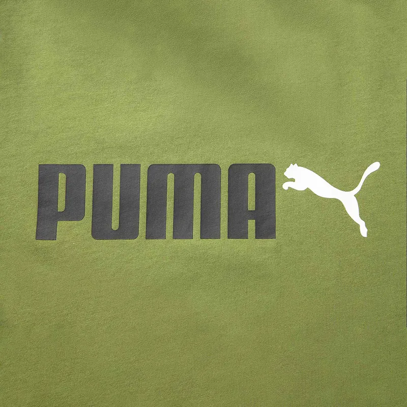 PUMA T Shirt Unisex Olive Green-2