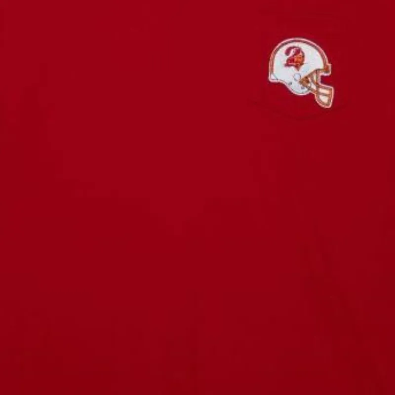 Mitchell Ness T Shirts Men Red-2