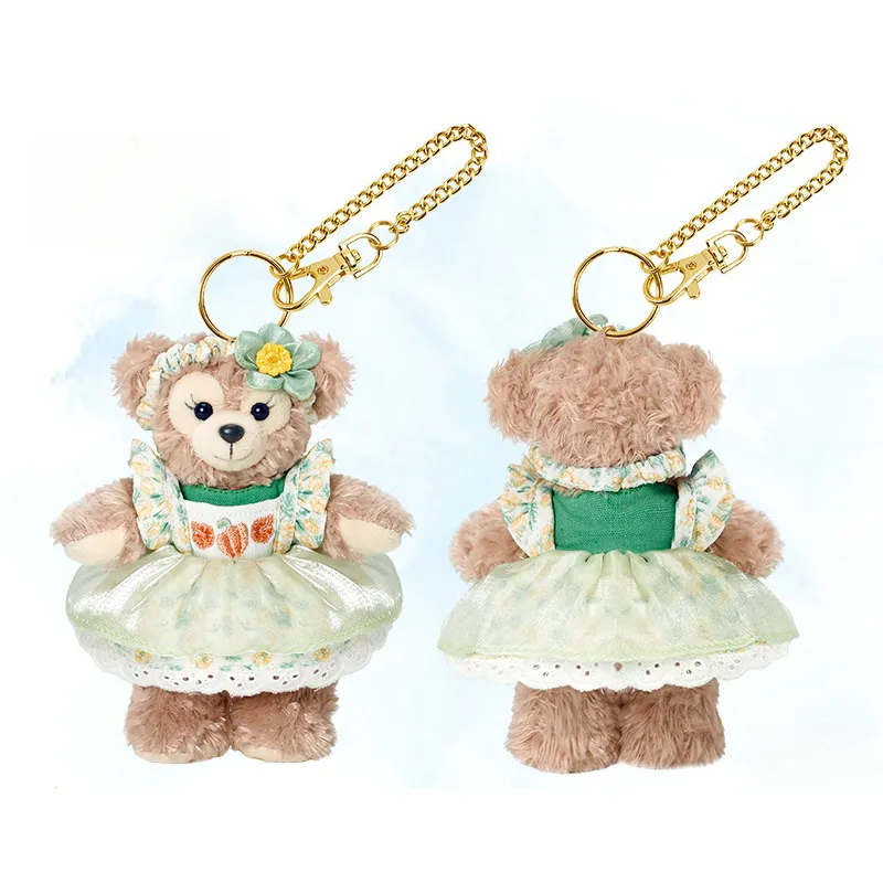 Disney Shanghai Disney 2024 Summer Duffy ShellieMay Dolls Plush Pendant 14cm Height-2