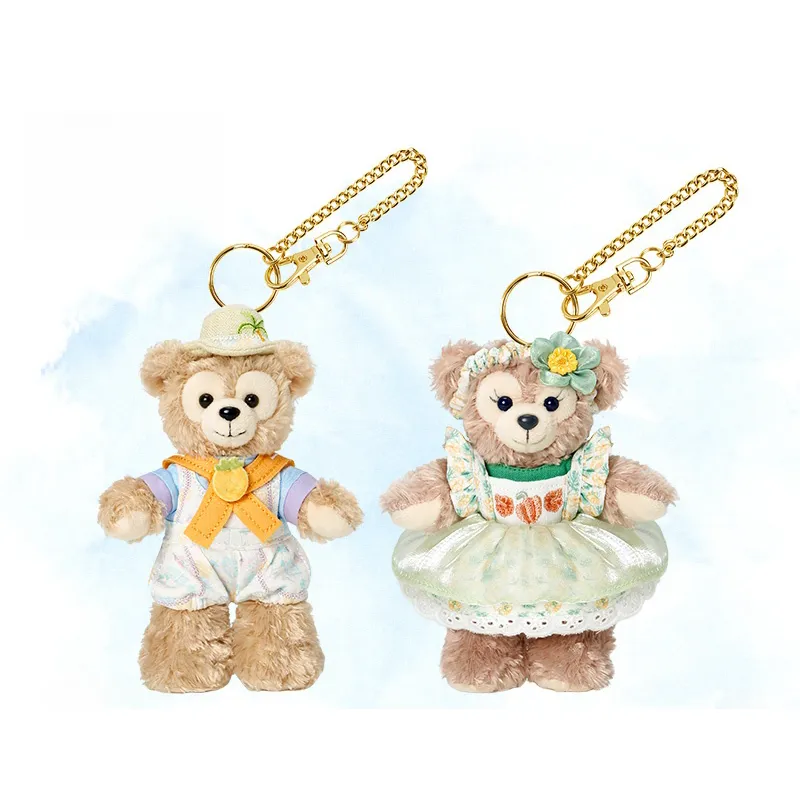 Disney 2024 Summer Duffy Dolls Plush Pendant 12cm 14cm Height-1
