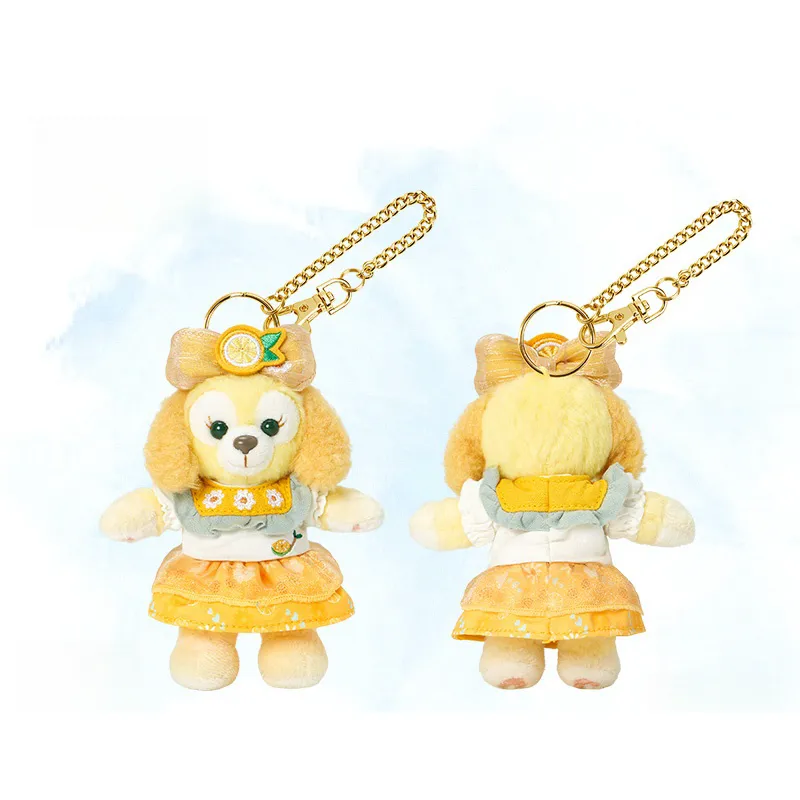 Disney 2024 Summer Duffy CookieAnn Dolls Plush Pendant 12cm High Shanghai Disney-2