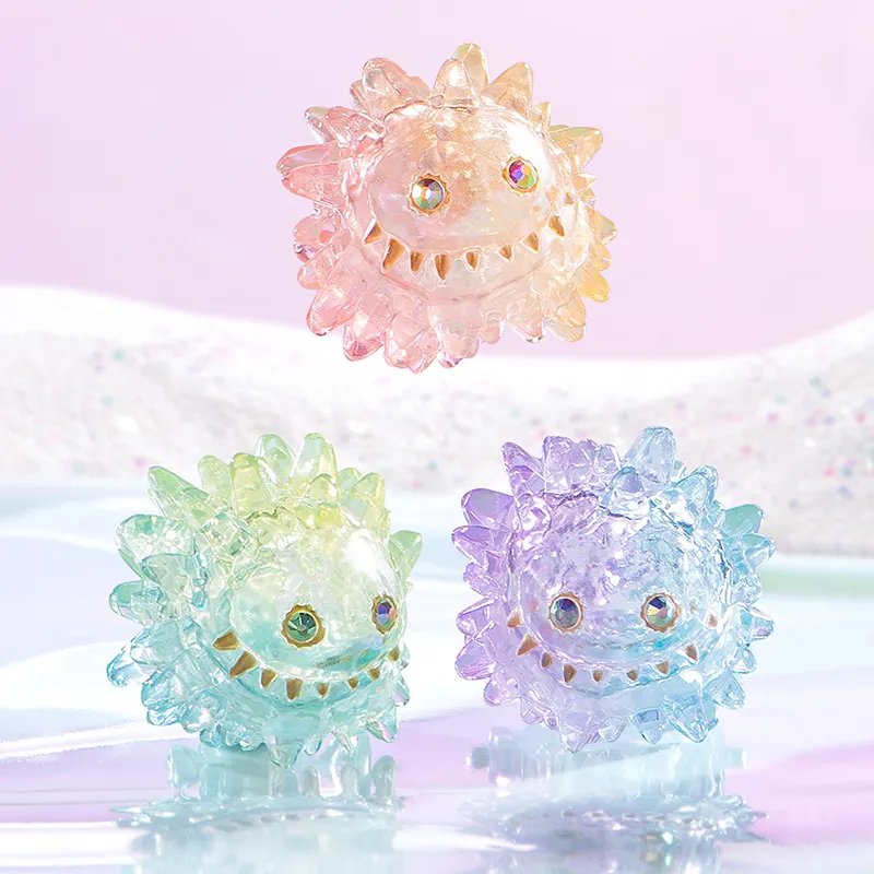 POP MART Ice Crystal Figure Collection Hang Tag Box 3cm-3