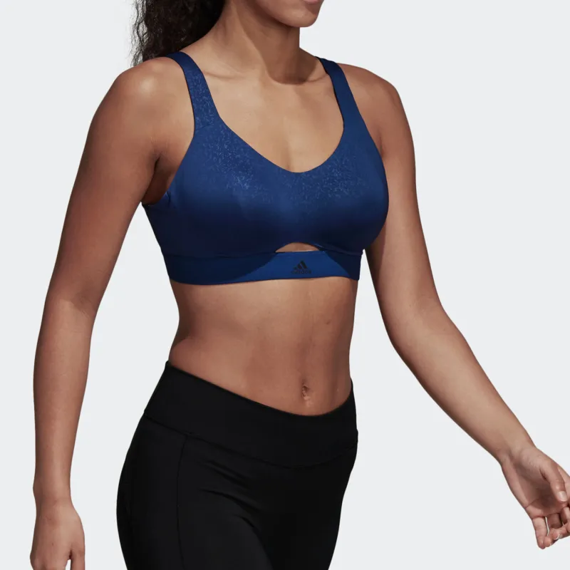 Adidas STRNGR SFT GR Sports Underwear Women's Navy Blue-4