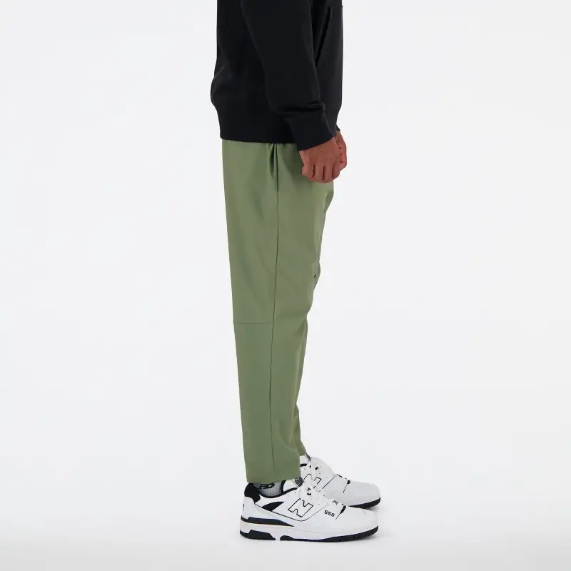 New Balance Casual Pants Men's Dark Color Olive Green-4