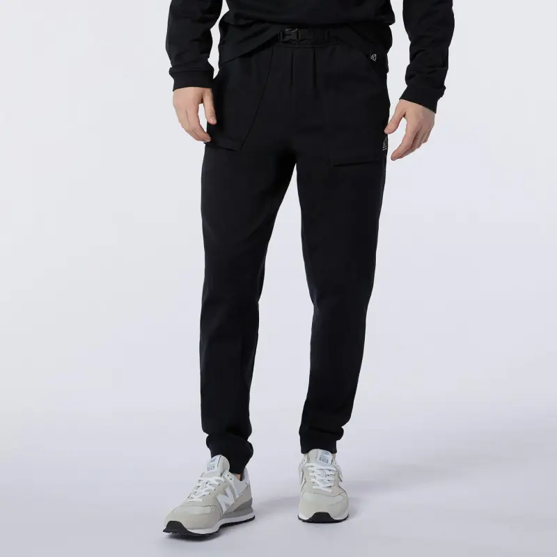New Balance Knitted Sweatpants Men Black-5