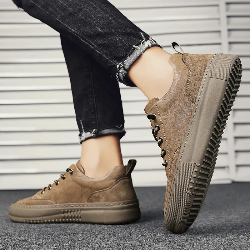 Mr. Thorn Tree Casual Shoes Men's Khaki-2