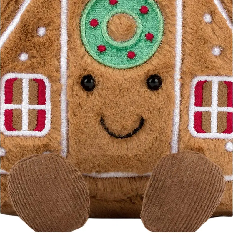 JELLYCAT Amuseables Gingerbread House Plush Toy-4