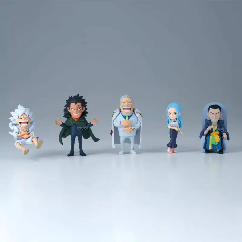 BANPRESTO One Piece WCF Parent And Kid's Bloodline 1 Revolutionary Army, Sabo, Dragon Vivi Chibi Figures-3