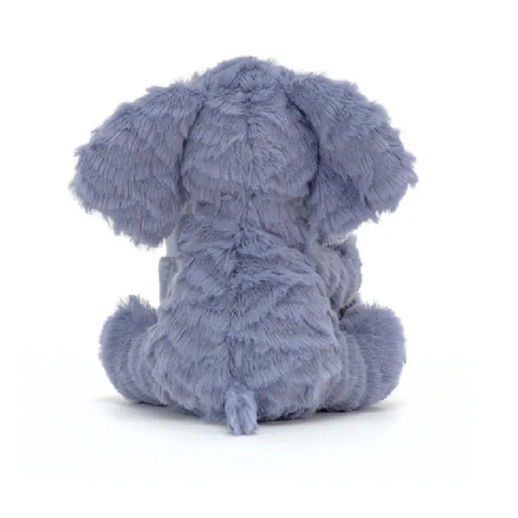 JELLYCAT Jungle Animal Collection Fuddlewuddle Elephant, Soothing Scarf Dolls Plush Doll 34cm High Towel 34cm Length-2