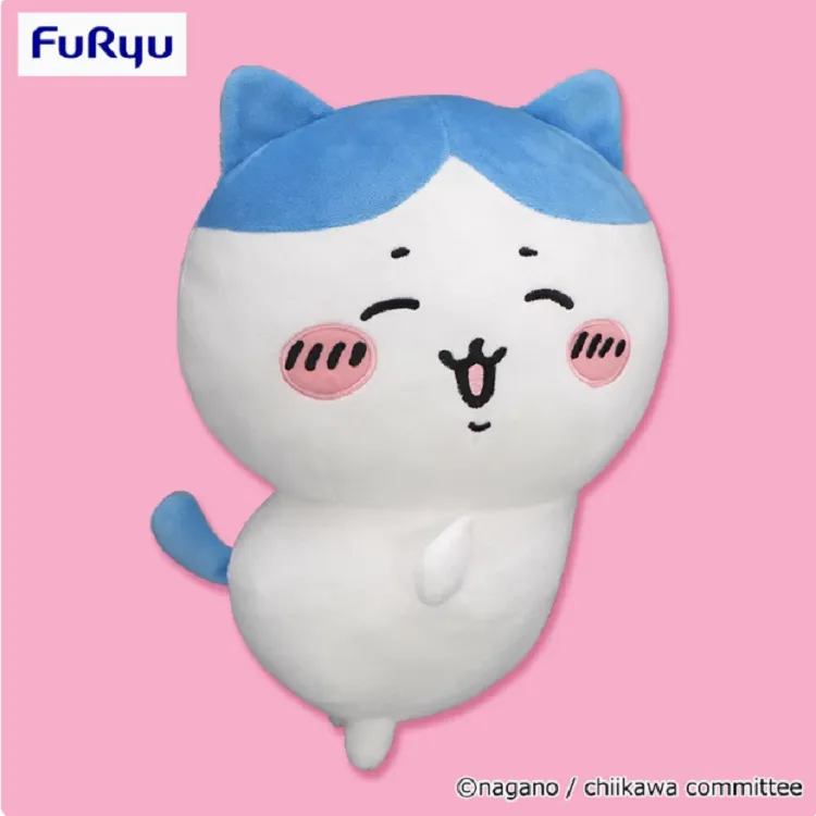 Chiikawa Hachiware Hip Lifting Hachiware Dolls Plush Doll Medium Size Height-1
