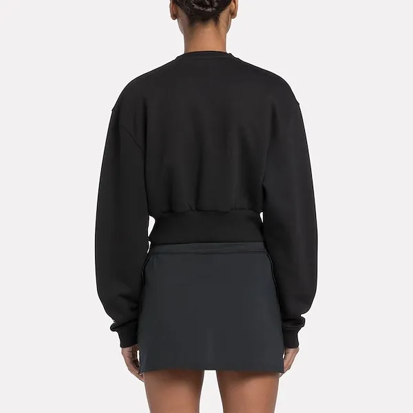 Reebok Classic Wardrobe Essentials Sweatshirt Sweatshirt Women's Black-2