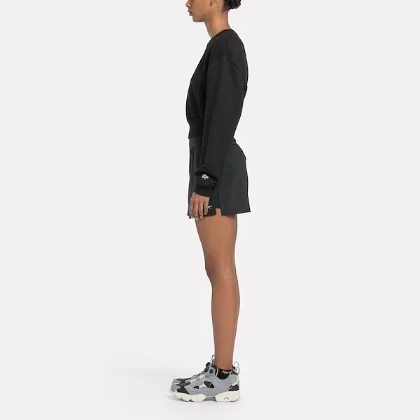 Reebok Classic Wardrobe Essentials Sweatshirt Sweatshirt Women's Black-3