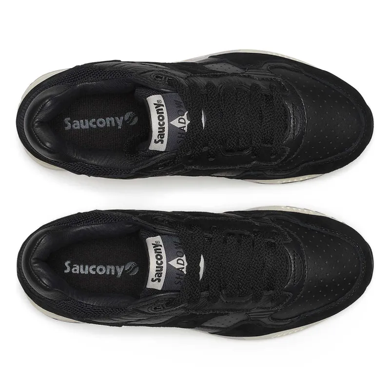 Saucony Shadow 5000 Premium Black Leather-3