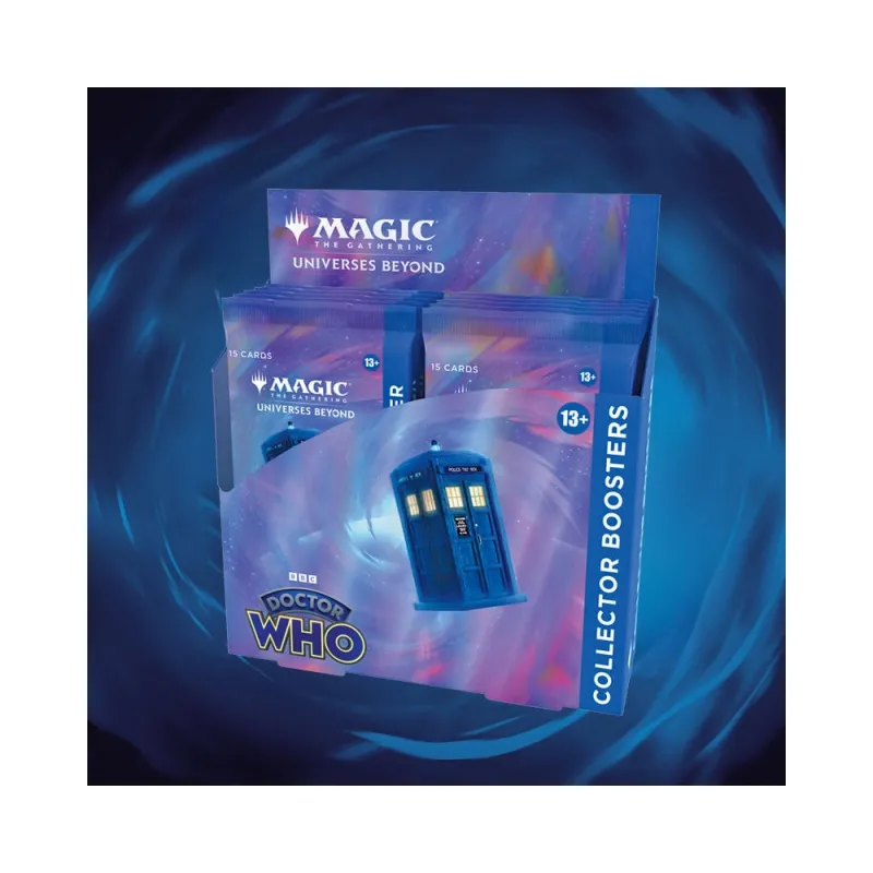 Magic The Gathering Mysterious Doctor WHO English Edition Treasure Pack Battle Cards 1 Box Included-3