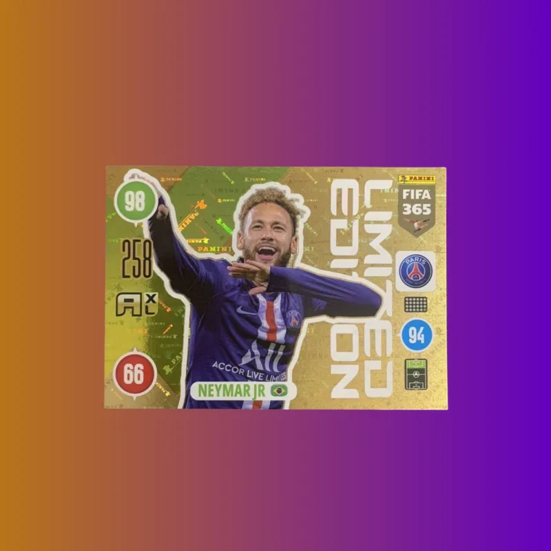 PANINI 2021 FIFA365 Neymar Special Card Star Card Card Quality Universal Sports Cards 1 Piece-3