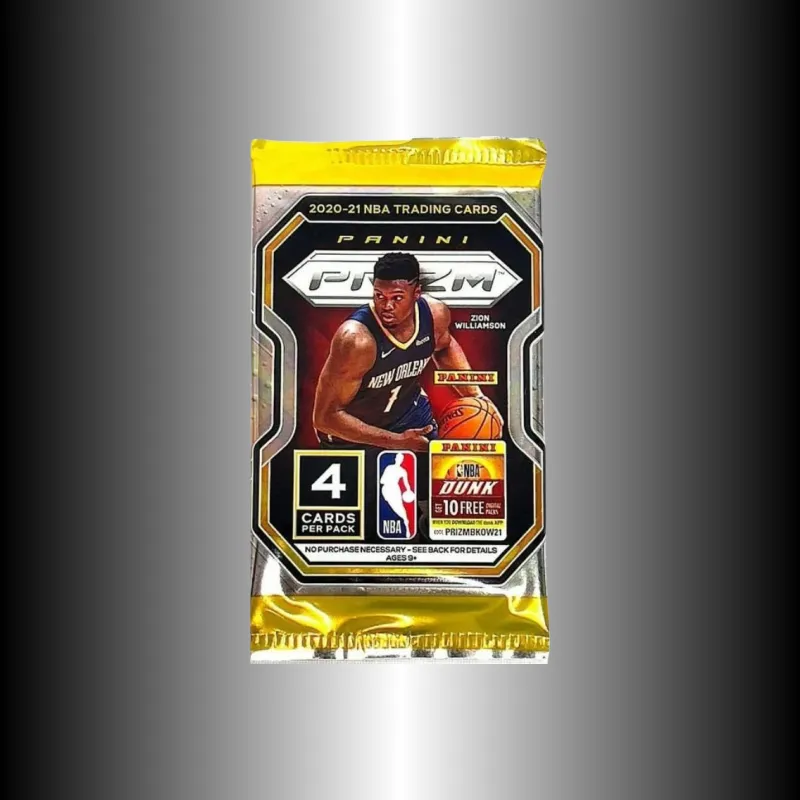 PANINI NBA Basketball Card 2020 21 Prizm Retail Pack Retail Sports Cards One Package-2