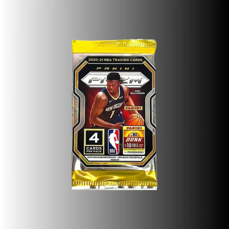 PANINI NBA Basketball Card 2020 21 Prizm Retail Pack Retail Sports Cards One Package-3