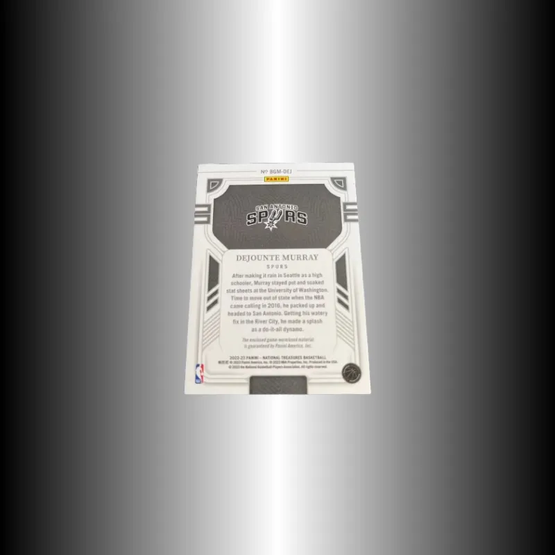 PANINI Dejounte Murray Star Card Quality Universal Sports Cards Single Disc-3