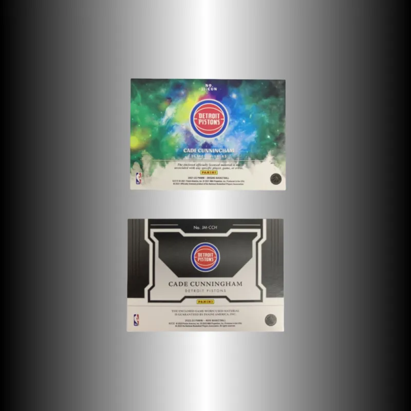 PANINI Cunningham Player Card Product Access Sports Cards 2 Pcs-3