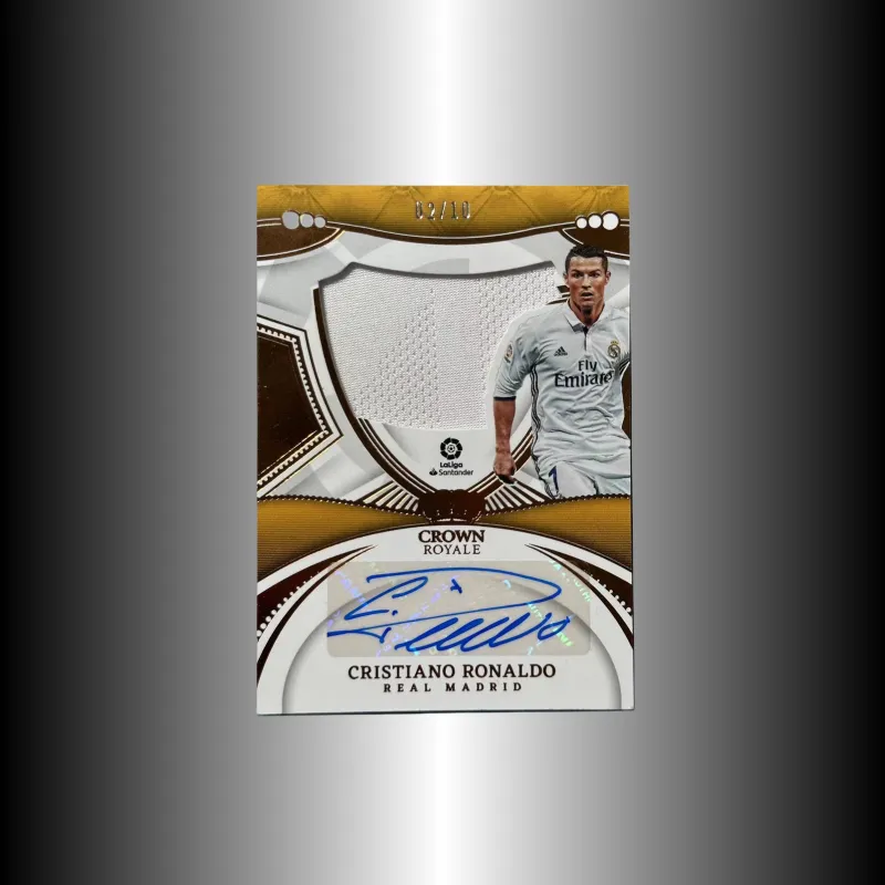PANINI Ronaldo 22 23 Real Madrid Jersey Signature Player Card Card Quality Guaranteed Sports Cards 1 Piece-2