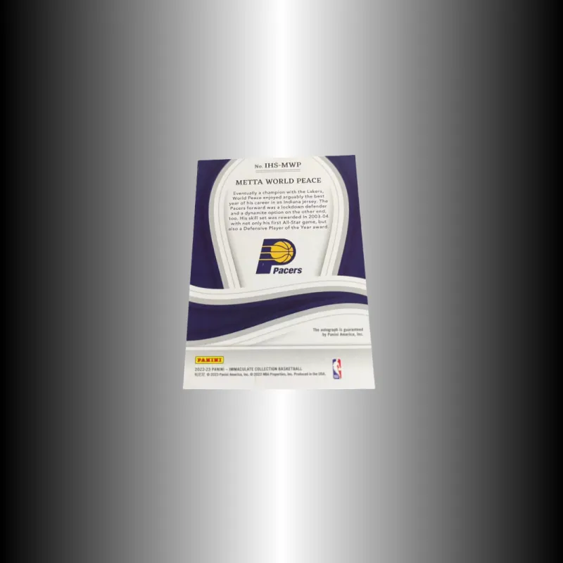 PANINI Dwight Howard Artest Player Card Product Access Sports Cards 1 Pc-3