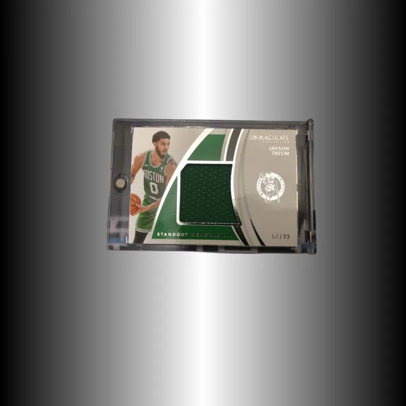 PANINI 20 21 Celtics Tatum Imm Material Jersey Player Card 99 Serial Card Product Access Sports Cards 1 Pc-2