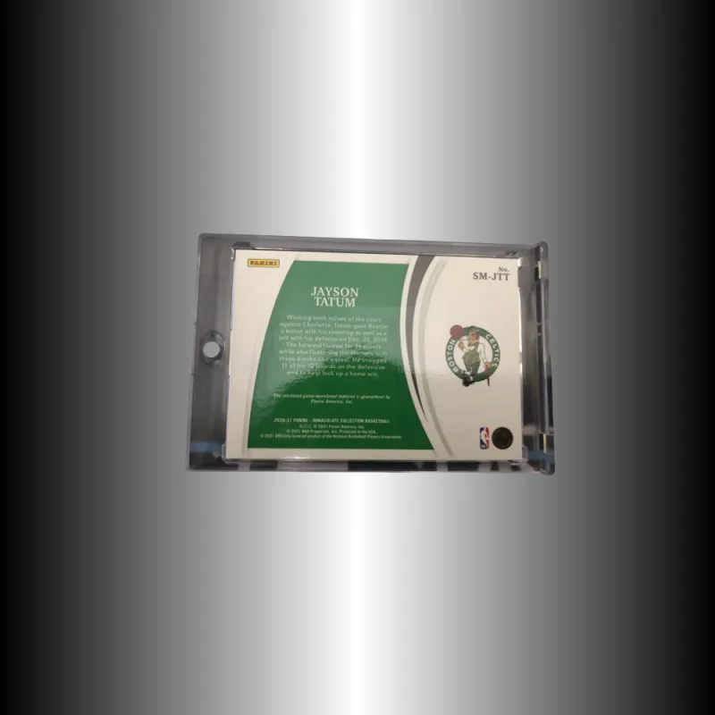 PANINI 20 21 Celtics Tatum Imm Material Jersey Player Card 99 Serial Card Product Access Sports Cards 1 Pc-3