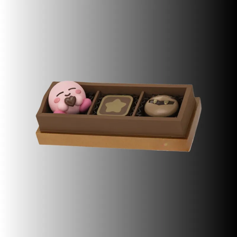 BANPRESTO Kirby Paldolce Collection Volume 3 Version C Kirby Figure Brown & Pink-2
