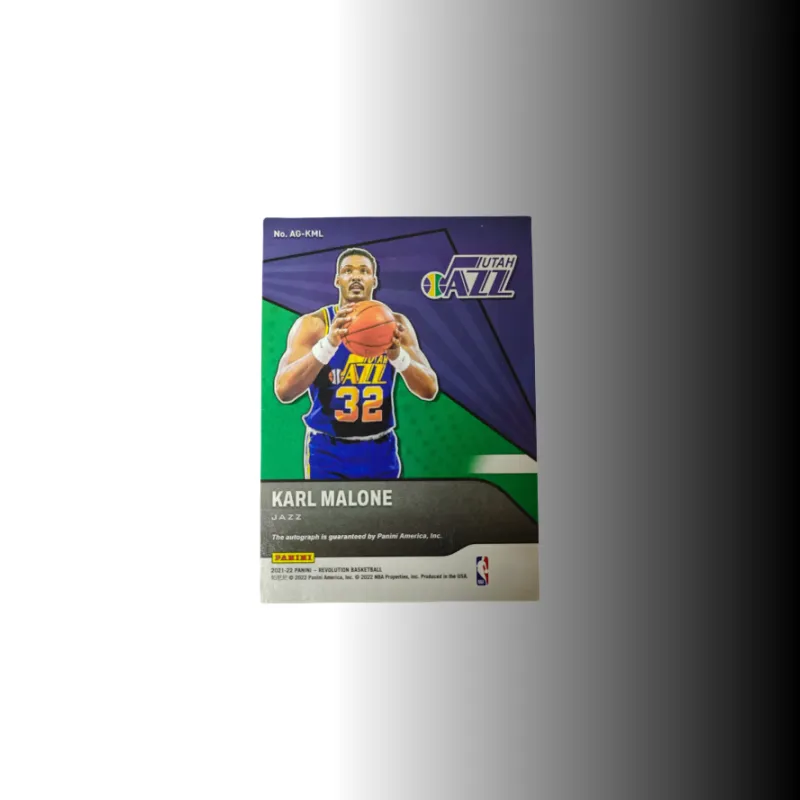 PANINI Karl Malone 21 22 REVOLUTION Collection Signature Player Card Product Access Sports Cards 1 Pc-3