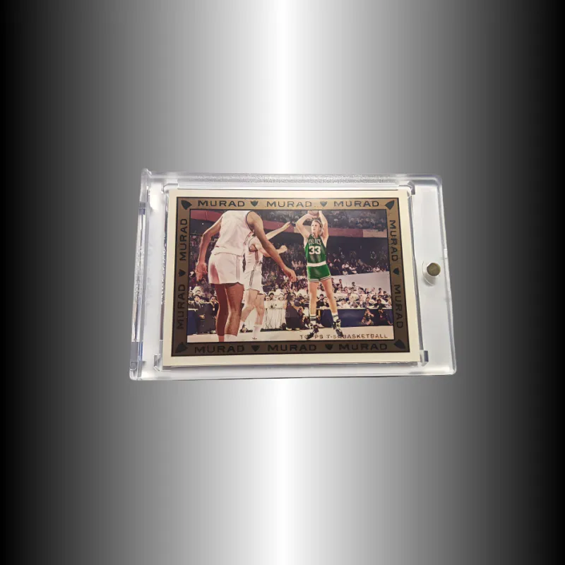 Topps 2009 Larry Bird Murad Centennial Classic Oil Painting Pioneer Collection Star Card Product Pass Sports Cards 1 Pc-2