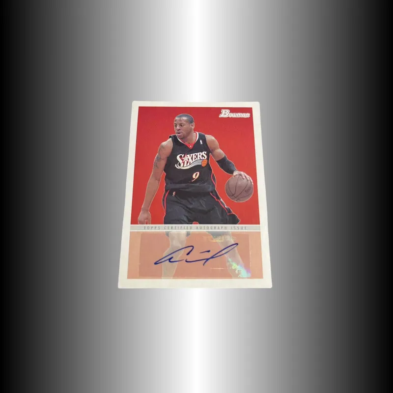 Topps Iguodala 76 Persons 2006 BOWMAN Signature Player Card Product Pass Sports Cards 1 Pc-2