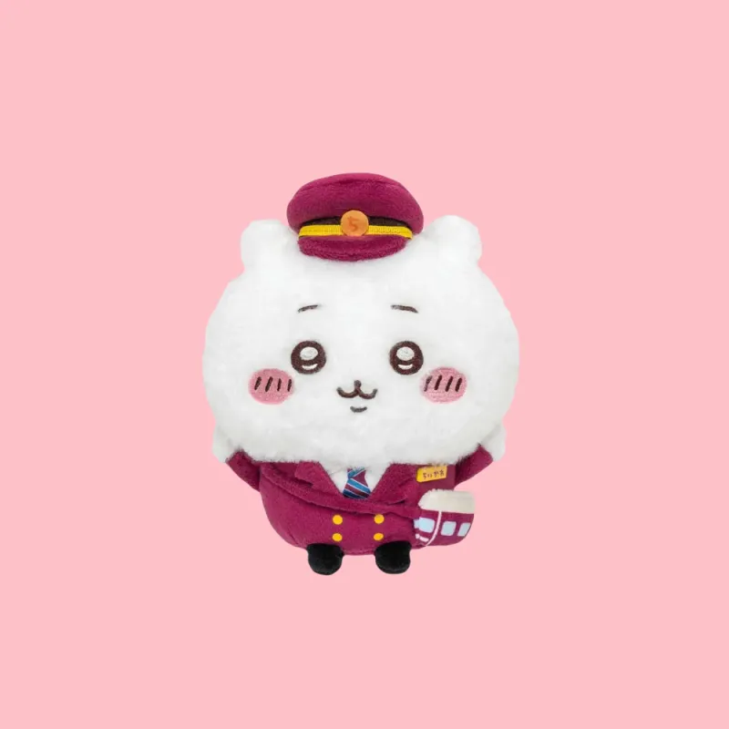 Chiikawa Hankyu Railway Dolls Plush Doll 19cm Height-1