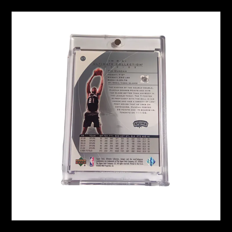 UPPER DECK 2003 Duncan Ultimate Collection Star Card Product Access Sports Cards 1 Pc-3