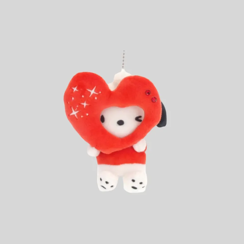 Sanrio Hug Heart Collection Dolls Plush Pendant Middle High-3